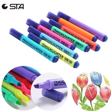 8 цветов художественная маркерная ручка пигмент копические маркеры для рисования школьные принадлежности