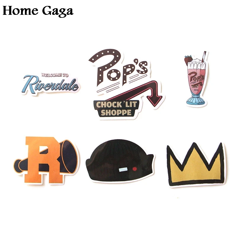 15-Piece Set of Riverdale Stickers for Laptop, Skateboard, Home Decoration, Car Styling - Vinyl Decals for Cool DIY Works by Homegaga image 4