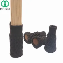 WHISM 4 шт./компл. Нескользящие коврики Вязание стол ножки стула носки милые ножки мебели коврик для ног шапки колодки пол протектор уменьшить Шум