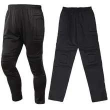 Черные мужские спортивные футбольные с подкладкой Guard GK Goal ketter Goalie спортивный костюм длинные брюки