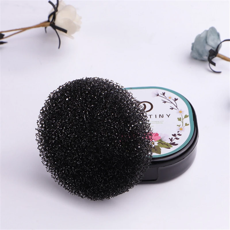 Quick Makeup Brush Cleaning Sponge Cosmetic Brush Dry Wash Box Make up Powder Scrubbing Cleaner Tool