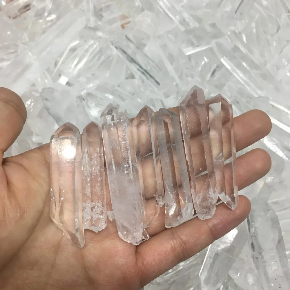 7 шт. Energy crystal 100% натуральные камни и минералы прозрачный кварцевый кристалл
