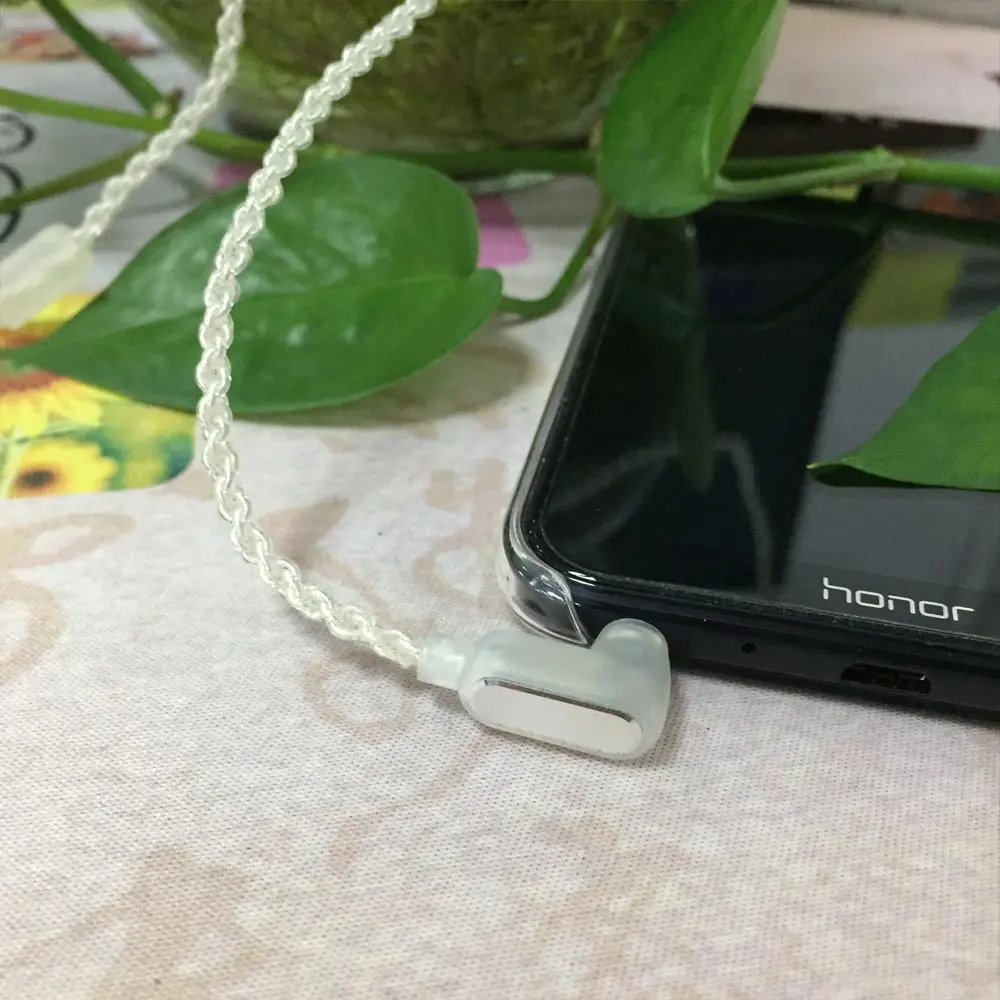 DIY пользовательские IEM в ухо монитор MMCX кабель один Кристалл Медь посеребренный кабель обновление провода для наушников