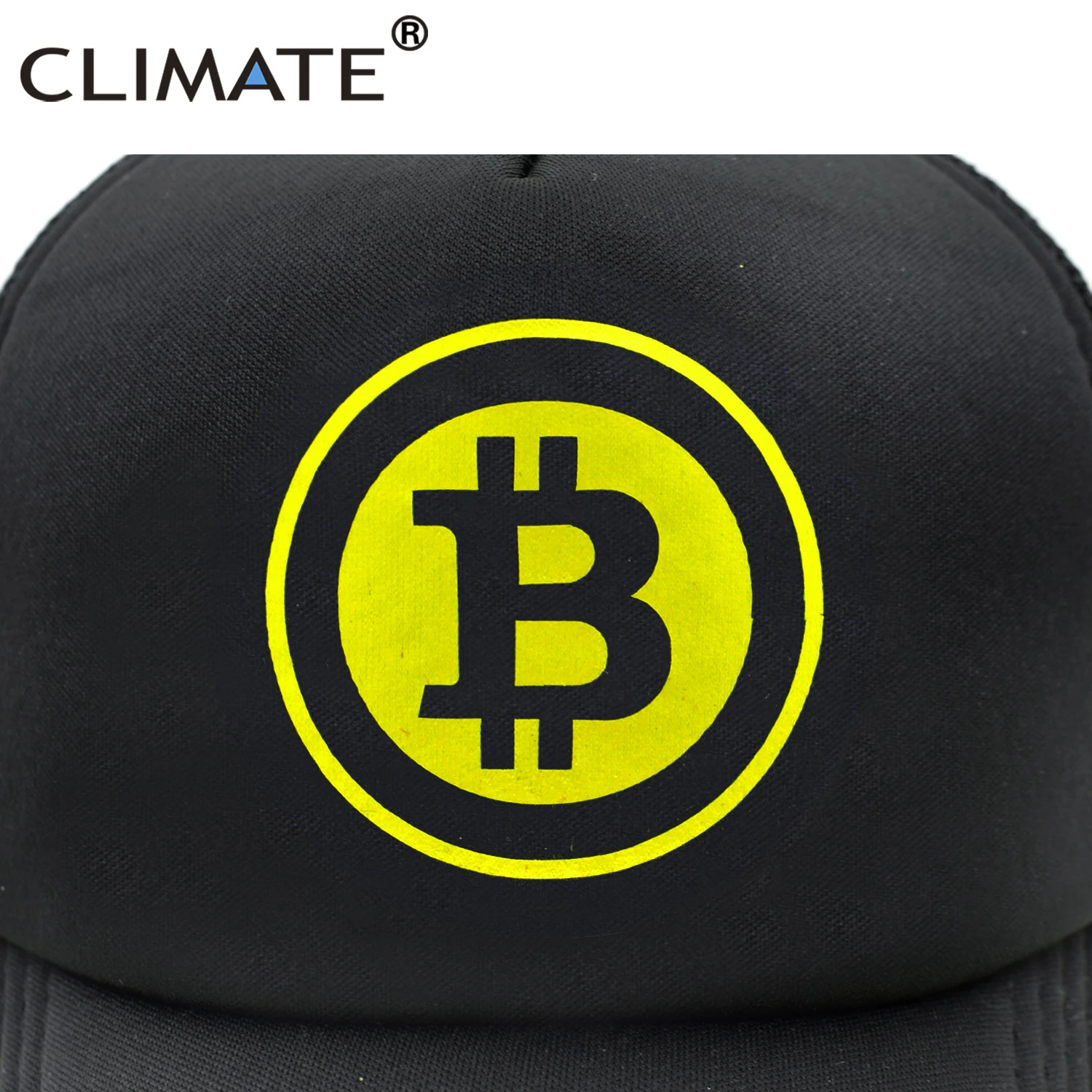 Климат Новый FunnyCoin Кепка Дальнобойщика шляпа мужчины женщины бит блокчейн