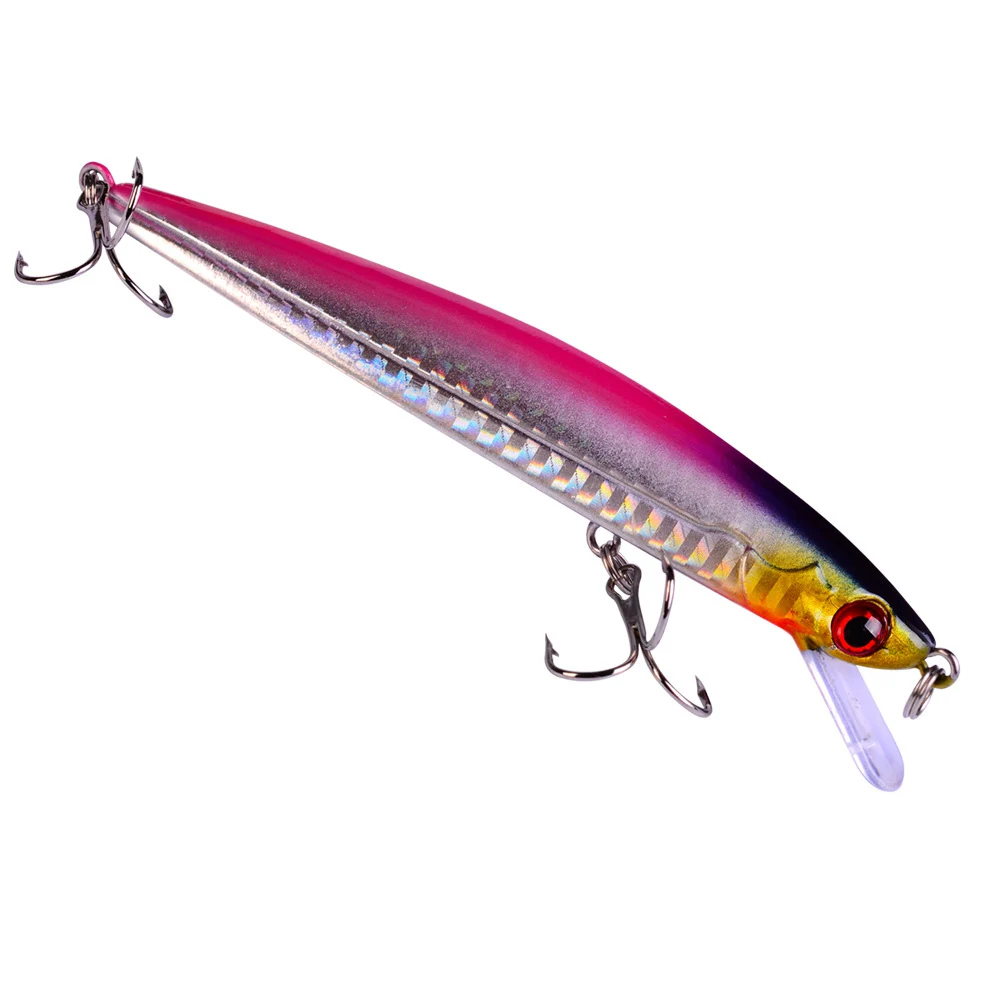 1 Pcs Realistic Fish Minnow Fishing Lures 112 mm 9.1 g Tackle Bait