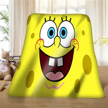 

Custom power_up_spongebob (1) Blanket Soft Fleece DIY Your Picture Decoration Bedroom Sofa Multi Size#929-02-001-62