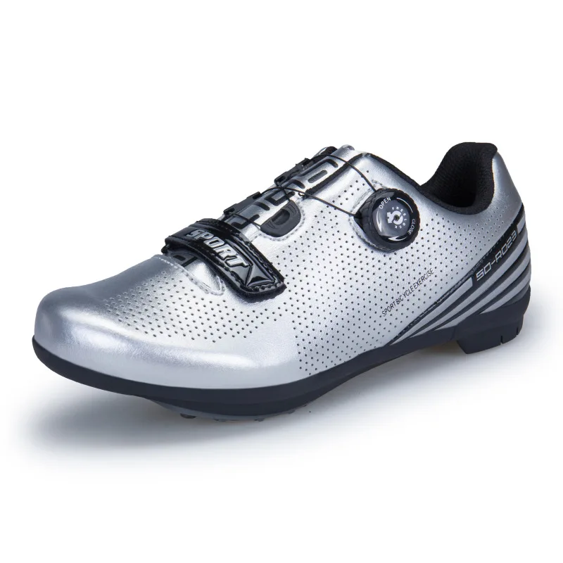 Las mujeres de los hombres zapatos de ciclismo Ultra ligero suela antideslizante de bicicleta de carreras de carretera de montaña Mtb de auto-bloqueo de la bicicleta zapatillas de deporte AA11233 Las mujeres de los hombres zapatos de ciclismo Ultra ligero suela antideslizante de bicicleta de carreras de carretera de montaña Mtb de auto-bloqueo de la bicicleta zapatillas de deporte AA11233