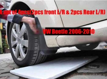 

Mud Flaps Splash Guards For VW Beetle 2006-2010 Set of 4pcs