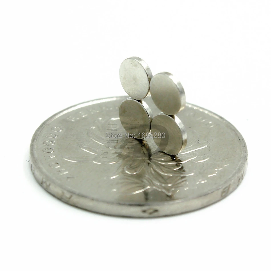 10000pcs Neodymium N35 Dia 5mm X 1mm Strong Tiny Disc NdFeB