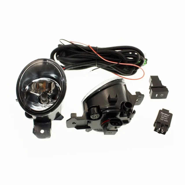 H11 Wiring Harness Sockets Wire Connector Switch + 2 Fog Lights DRL