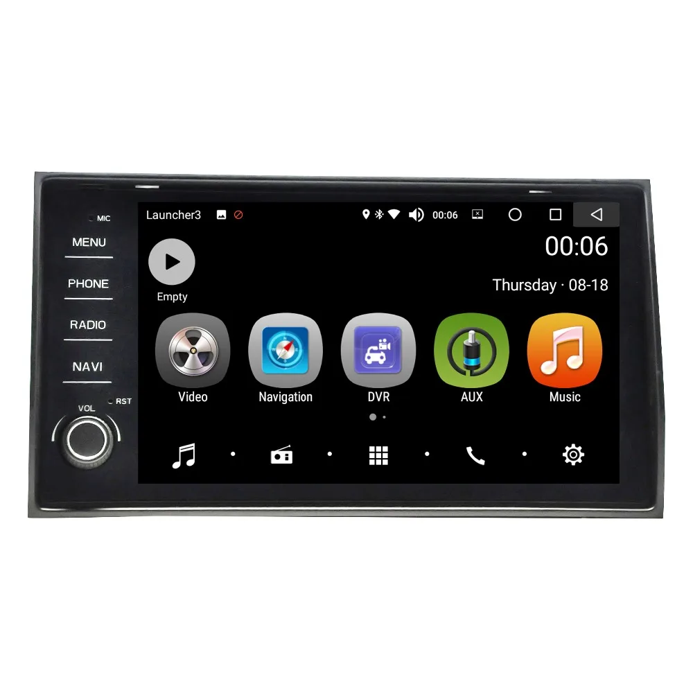 9 дюймовый автомобильный DVD плеер Android 8 0 4G/32G 1 Din Bluetooth Wi Fi автомобильное радио GPS