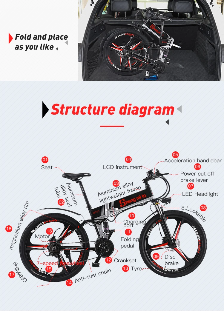 Excellent Electric bicycle 26 inch folding electric mountain bike bicycle  off-road  ebike Electric bicycle electric bike  ebike electric bicycle electric motorcycle e bike folding electric bike bike eletrica lectric car 7 Excellent Electric bicycle 26 inch folding electric mountain bike bicycle  off-road  ebike Electric bicycle electric bike  ebike electric bicycle electric motorcycle e bike folding electric bike bike eletrica lectric car 7