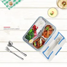 110/220 В электронагревательная кастрюля высокого качества Многофункциональный нагревательный контейнер для завтраков машина 12 В ланч бокс 2 цвета