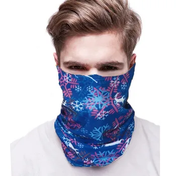 

Outdoor Cycling Face Mask Printed Multi Functional Quick Dry Windproof Sunshade UV Protection Head Scarf Outdoor Climbing