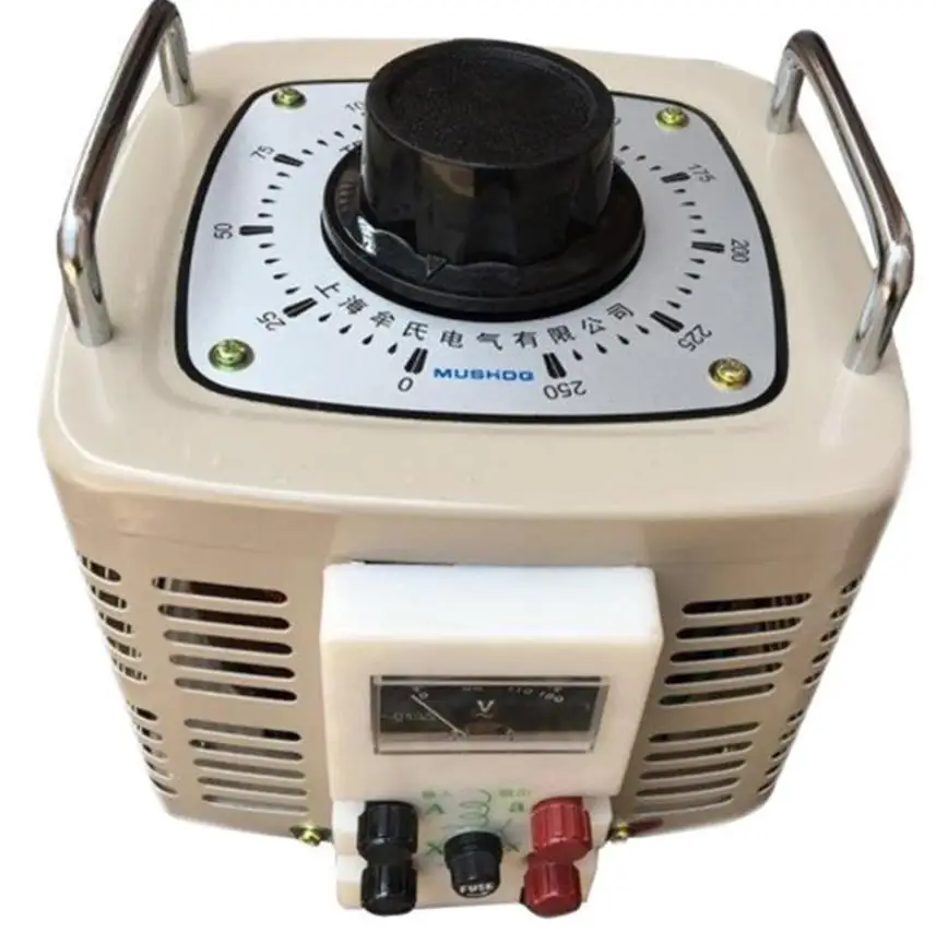 3000W Household single phase Voltage Regulators 0 250V is adjustable
