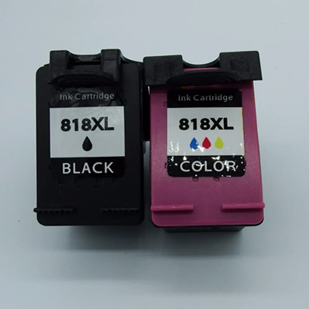 

Remanufactured Ink Cartridges For HP 818 XL 818XL HP818 Deskjet D1688 D2688 D5568 F2418 F2488 Photosmart C4688 C4788 ENVY 110