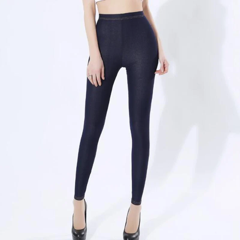 Rihschpiece джинсы размера плюс 6XL леггинсы женские брюки черные панк толстые джеггинсы с высокой талией леггинсы джинсовые брюки RZF1483