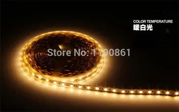 

Free shipping 5m/lot SMD Led Strip 3528 5M Flexible strips WHITE non-Waterproof 120LEDs/5M High Bright