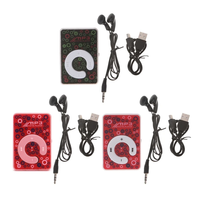Cheap OOTDTY Mini Clip Dot Circle Pattern Music MP3 Player Support TF Card + Mini USB Cable Earphone Cheap OOTDTY Mini Clip Dot Circle Pattern Music MP3 Player Support TF Card + Mini USB Cable Earphone