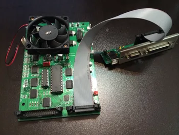 

Free shipping,Cutting plotter mainboard+connect cable+interface board with serial port and COM port,vinyle cutter board