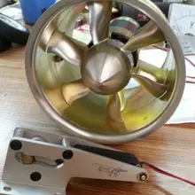 Полностью металлический вентилятор 90 мм, 6 S, 6 blade, с внутренним Мотором для самолет на радиоуправлении, 4074 KV1900, freewing F-16