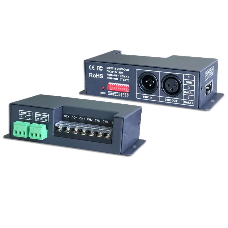 LTECH Led DMX512 Decoder Controller;DC12-24V input;6A*4CH 24A output RGB/RGBW Strip Led Controller XLR-3 / RJ45 LT-840-6A цена LTECH Led DMX512 Decoder Controller;DC12-24V input;6A*4CH 24A output RGB/RGBW Strip Led Controller XLR-3 / RJ45 LT-840-6A цены онлайн