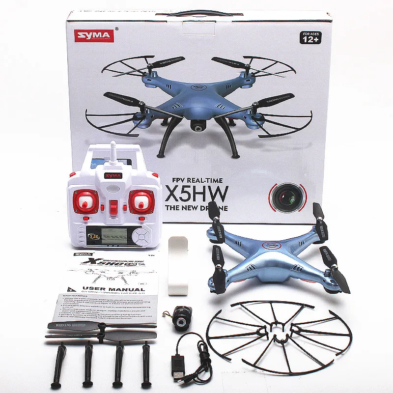 SYMA X5HW Дрон WI FI FPV Камера Квадрокоптер с 2 4G 6 Axis VS X5C X5SW X6SW X8W JJRC H8D RC беспилотный