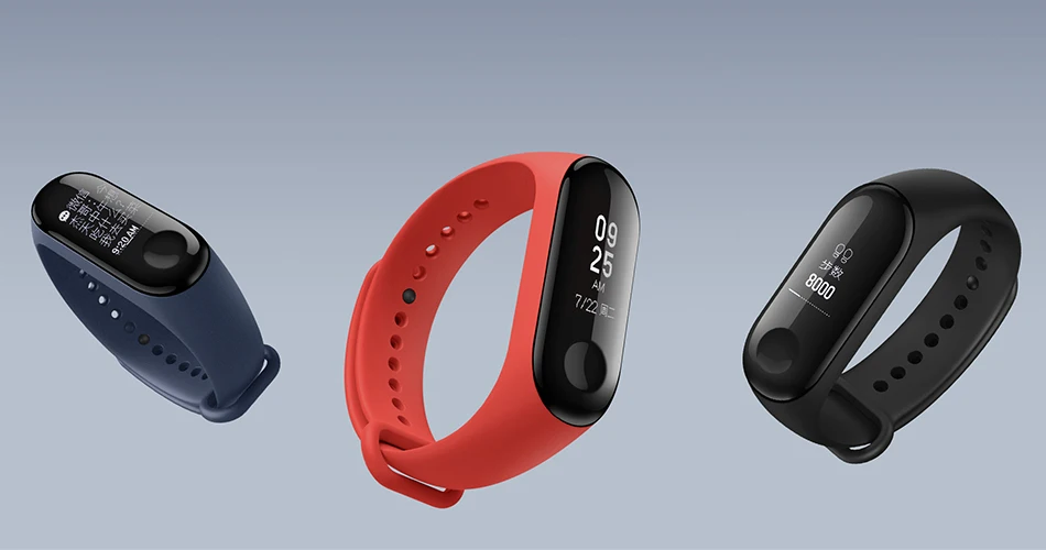 Xiaomi Mi Band 3 глобальная версия смарт браслет фитнес часы большой сенсорный экран