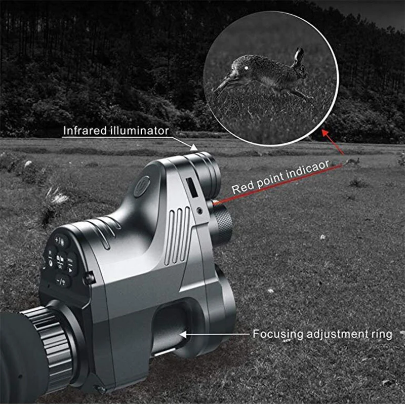 PARD night vision riflescope sight aiming modified infrared night vision ,Quick disassembly day and night use IR Monocular