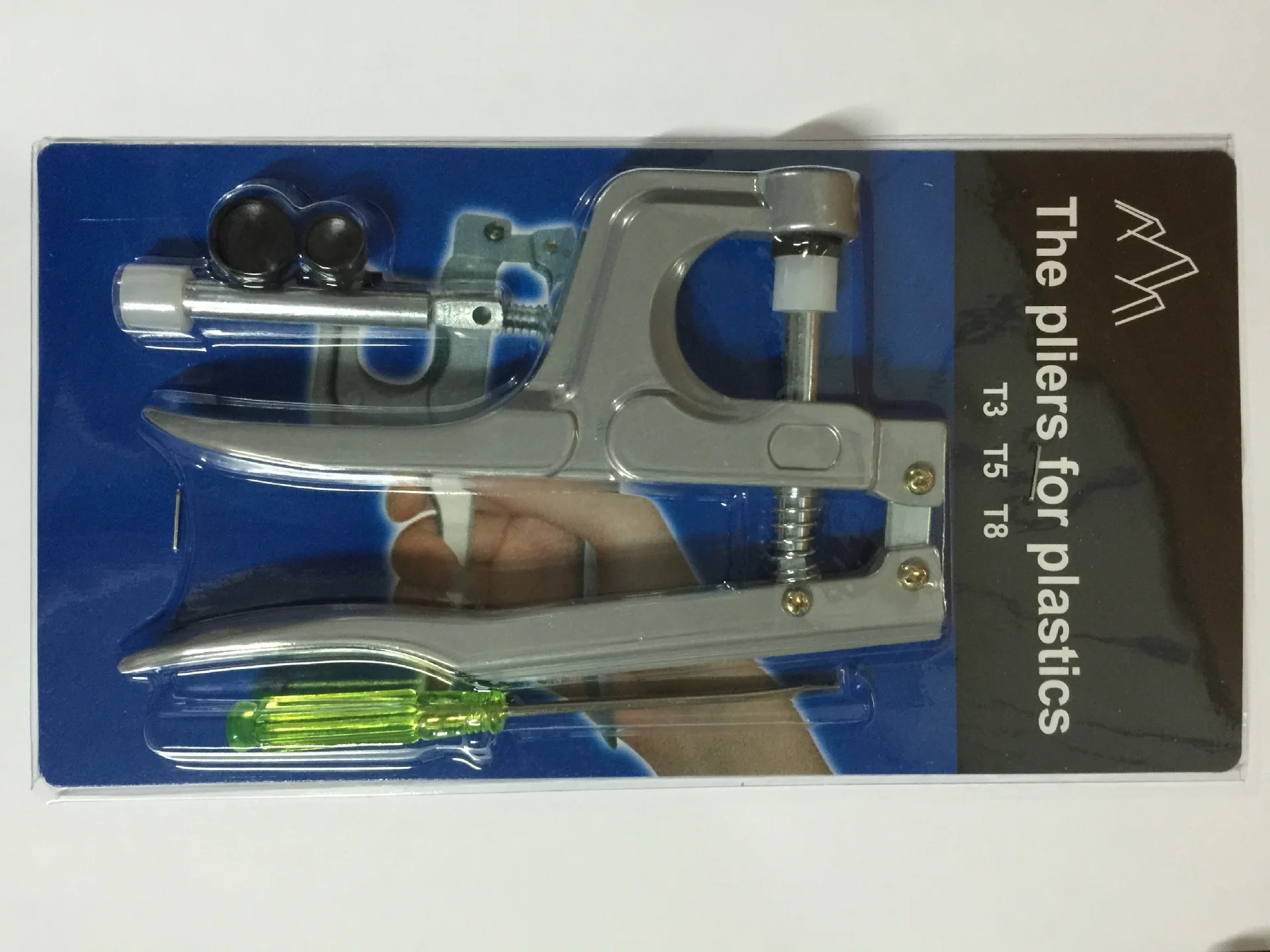 

T3 T5 T8 Pliers for Plastic and Resin Hand Pressure Deduction Snap Button Hand Pressure Clamp M-1171