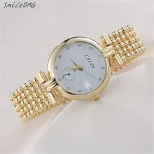 SmileOMG New Fashion Women’s Lady Bracelet Stainless Steel Crystal Dial Quartz Wrist Watch Gift Free Shipping,Sep 7