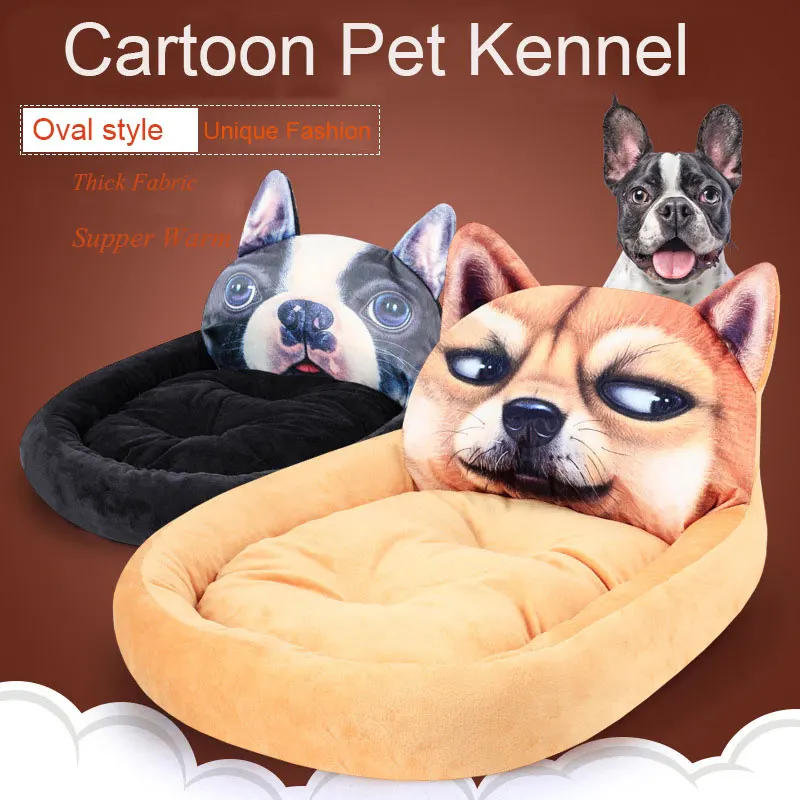Best Smartpet Funny New Design Pet Cuddler Pet Sleeping Bed Pet Sofa Couch with Interesting Image for Pet fun