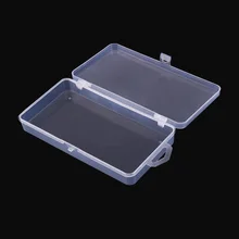 Clear Plastic Fishing Sort out Field Multifunctional One Compartment Fishing Lures Sort out Hooks Baits Case Storage Field Pesca