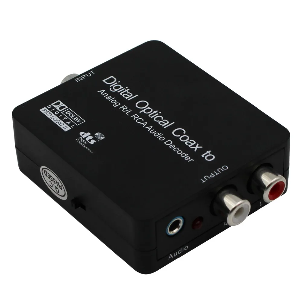 2015 New Style Supprot AC3/DTS/Dolby Toslink Coaxial Digital To Analog Audio L/R Decoder+3.5mm Earphone Free Shipping 2015 New Style Supprot AC3/DTS/Dolby Toslink Coaxial Digital To Analog Audio L/R Decoder+3.5mm Earphone Free Shipping