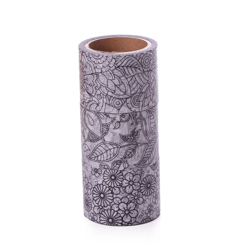 

And Paper Tape Hand Account DIY Tearable Tape with Hand-painted Color Tape
