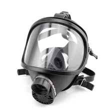 MF14 Полнолицевая противогаз большое поле для химической краски спрей один бак активированный уголь