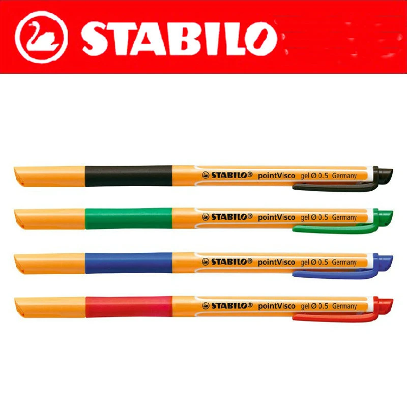 #10xStabilo Point Visco Rot 109940 #10xStabilo Point Visco Rot 109940
