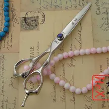 Профессиональные ножницы для волос высокого качества японские ножницы для стрижки волос 440C 6"