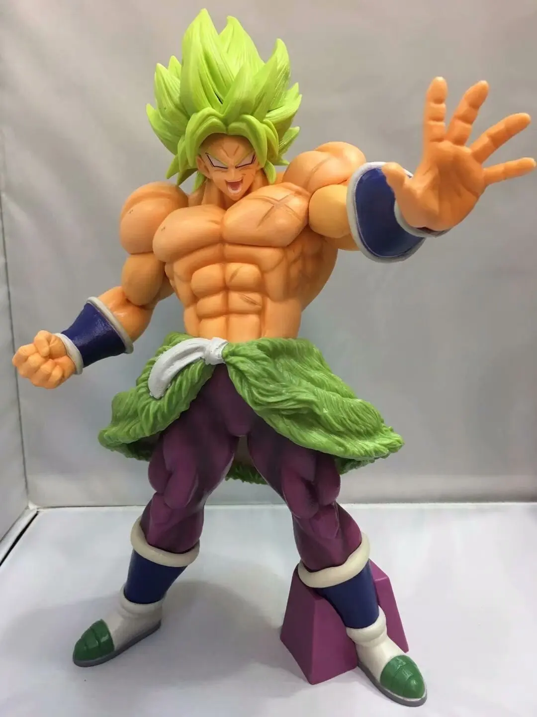 Anime 34cm Dragon Ball Z Super Saiyan Broly The 20th film ver. PVC Brolly Action Figure Collectible Model Toy Gift (5)