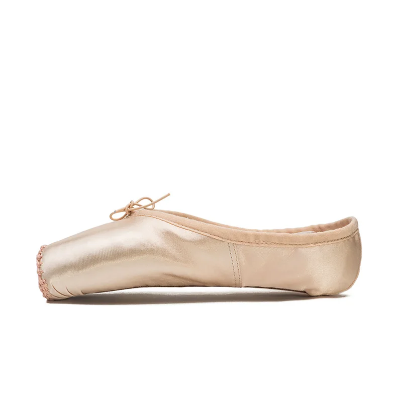 Оригинальные балетки Sansha pointe, обувь серии La Pointe с вышивкой спереди, широкая ширина, танцевальная обувь для балерины, женская обувь NO7HSL - Цвет: Pink