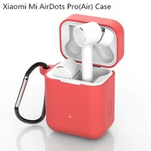 Силиконовый чехол для Xiaomi airdots Pro true беспроводные Bluetooth наушники противоударные сумки для Xiaomi airdots чехол
