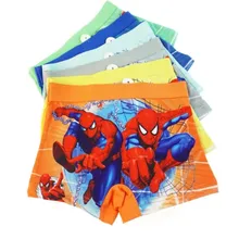 20 шт./лот, крутые детские трусы-боксеры с героями мультфильмов, нижнее белье для мальчиков, детские трусы-боксеры, нижнее белье для мальчиков, трусы для детей от 3 до 9 лет