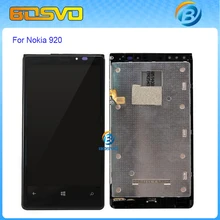 Écran de remplacement complet pour Nokia Lumia 920 LCD avec écran tactile digitizer avec cadre assemblée 1 pièce livraison gratuite + outils