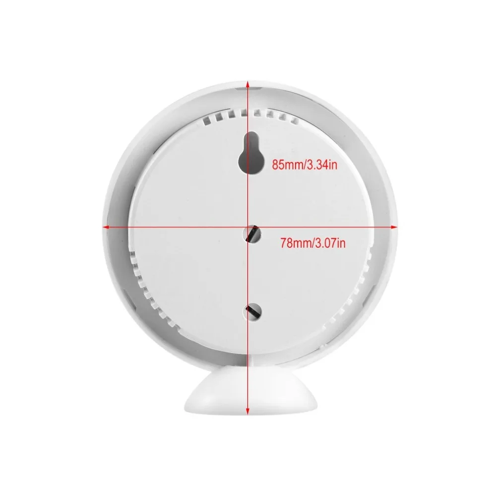 Мини круглые часы-образный Крытый Открытый гигрометр WS-A1 Влажность термометр измеритель температуры