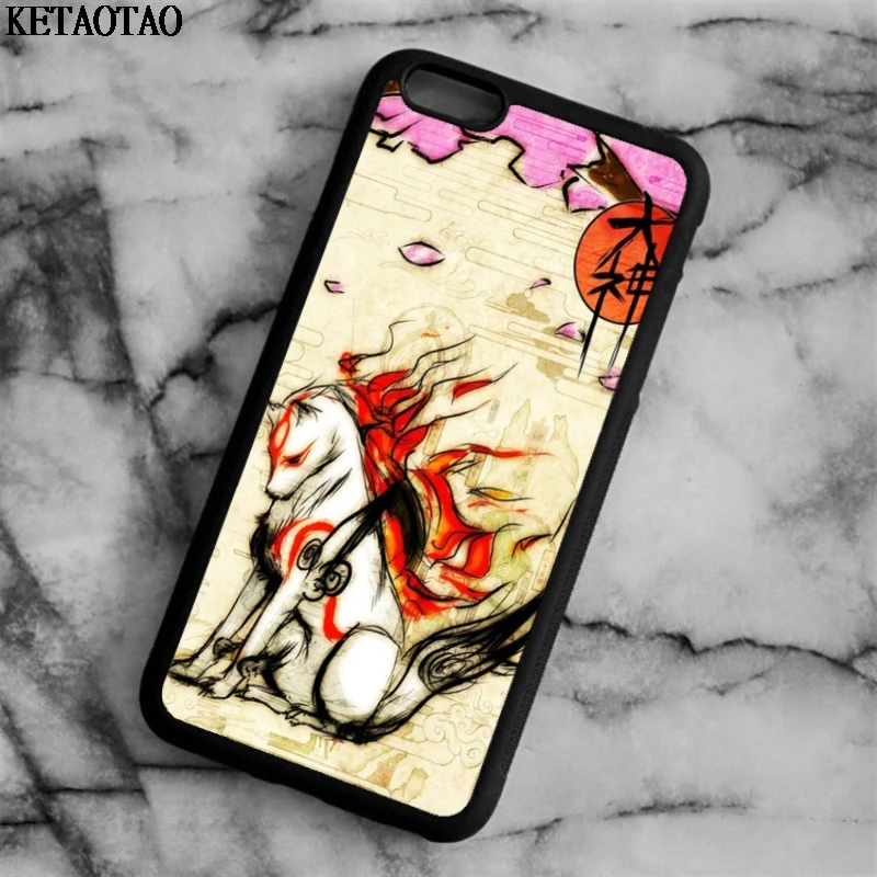 KETAOTAO OKI Fire Wolf чехлы для телефонов iPhone 4S 5C 5S 6 6S 7 8 Plus X Samsung S3 4 5 Чехол Мягкий ТПУ