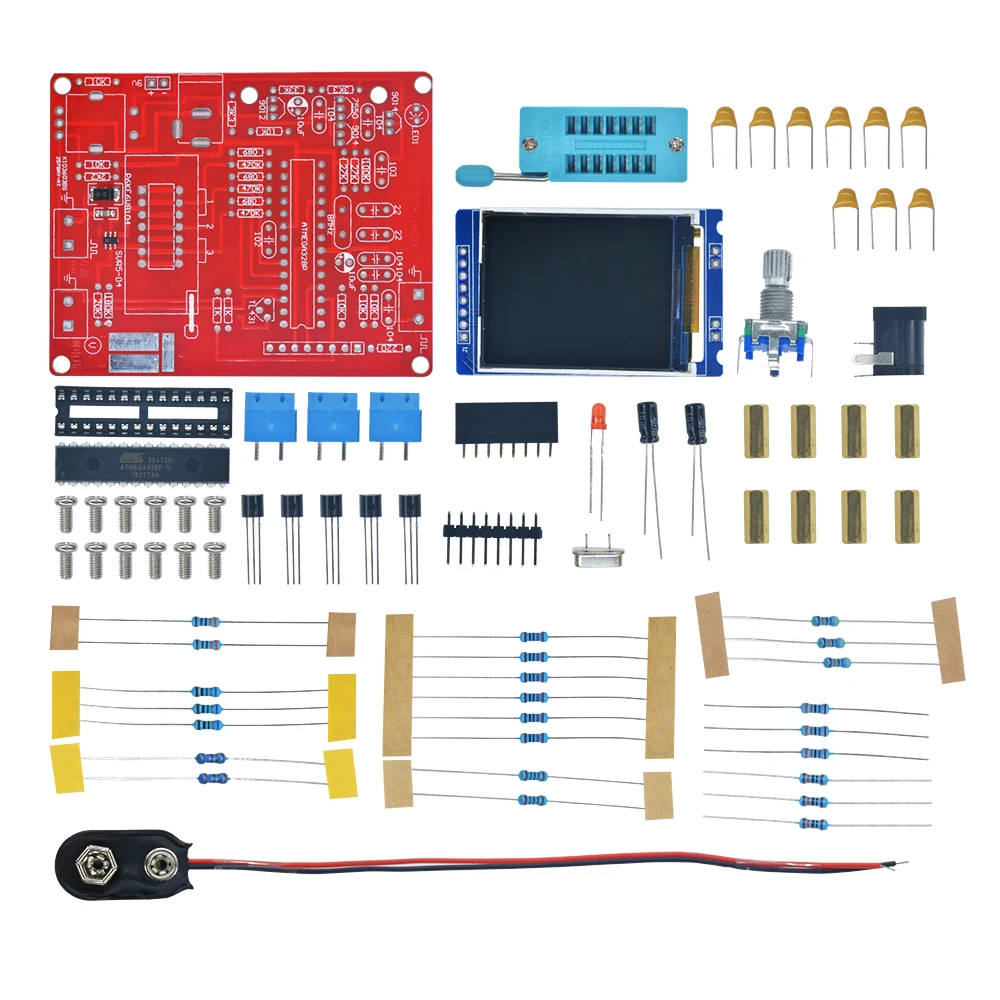 Transistor Tester GM328 transistor tester capacitor tester lcr tester inductance and capacitance meter voltage tester