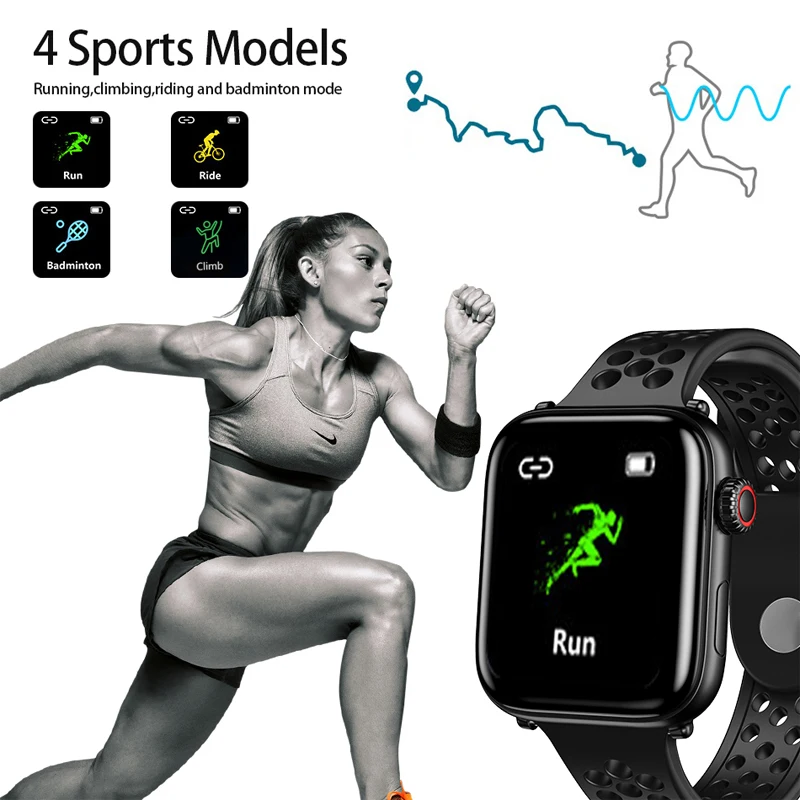 Смарт-часы мужские водонепроницаемые Смарт-часы с монитором сердечного ритма кровяное давление фитнес-браслет для iPhone iOS Android часы