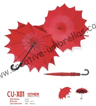 

Free shipping by sea,Mass cargo allowed,lotus frame umbrellas,pantone colour,double layers,advertising maple leaves parasol