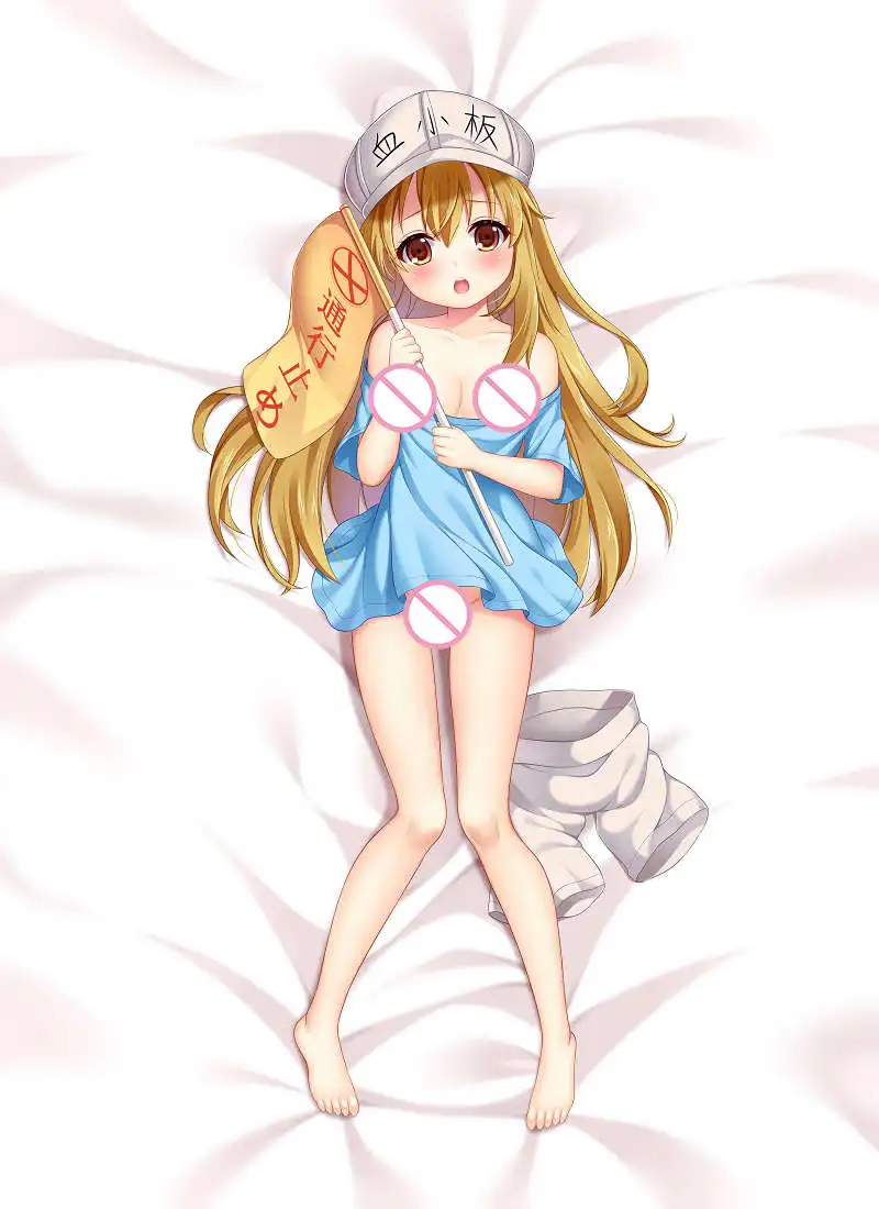 Магазин cirno Hataraku Saibou аниме персонажи милые лоли кешовбан простыня пододеяльник и