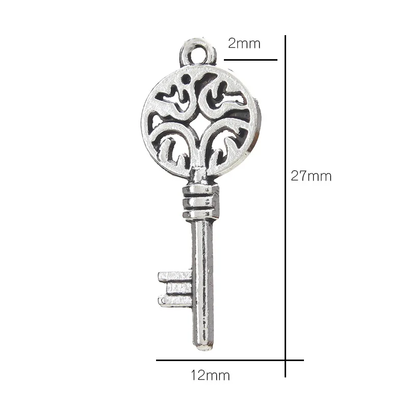 20pcs-lot-Antique-Silver-Plated-Key-Shaped-Mini-Key-Charms-Pendant-For-Earring-Bracelet-Necklace-Accessories